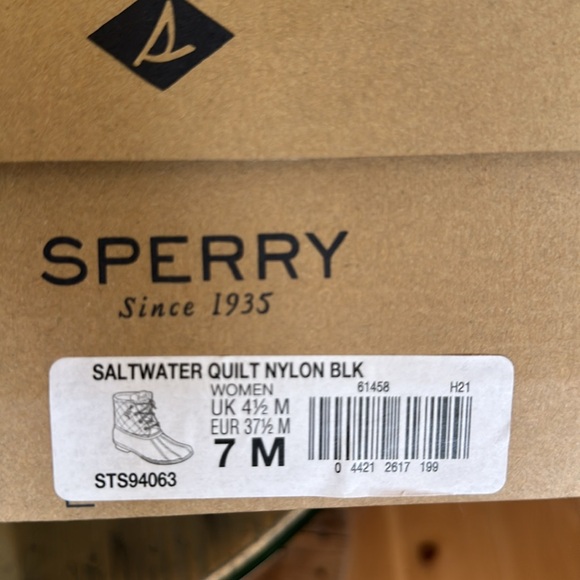Women’s sperry topsider waterproof rubber boot - Picture 10 of 12